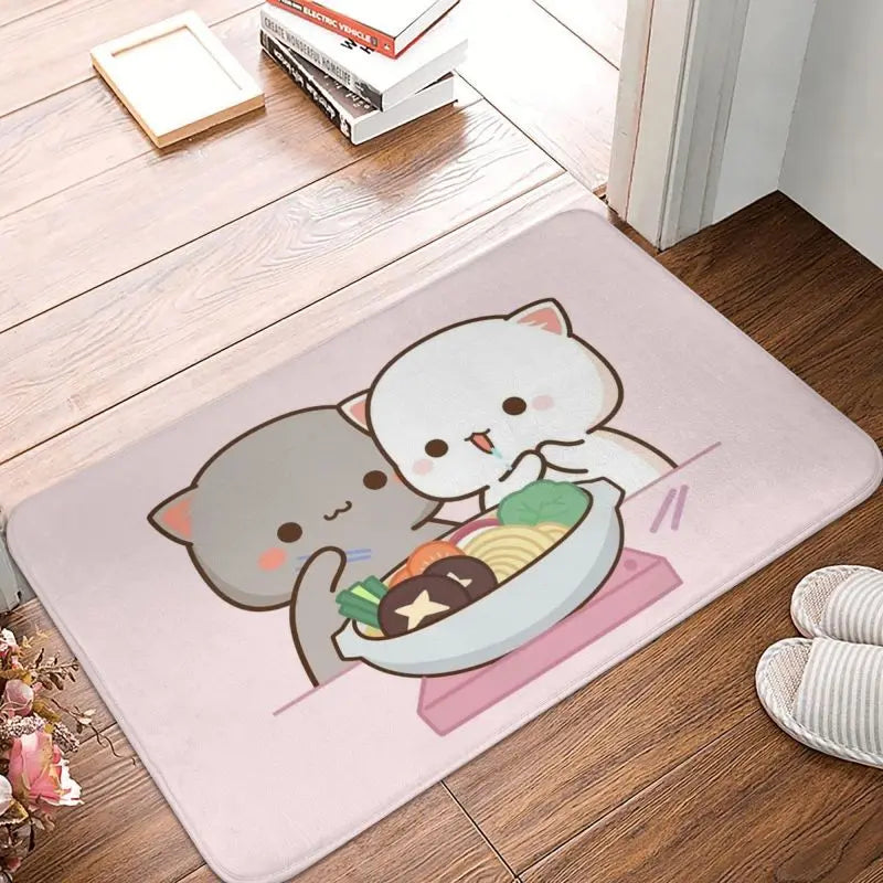 Peach Goma Floor