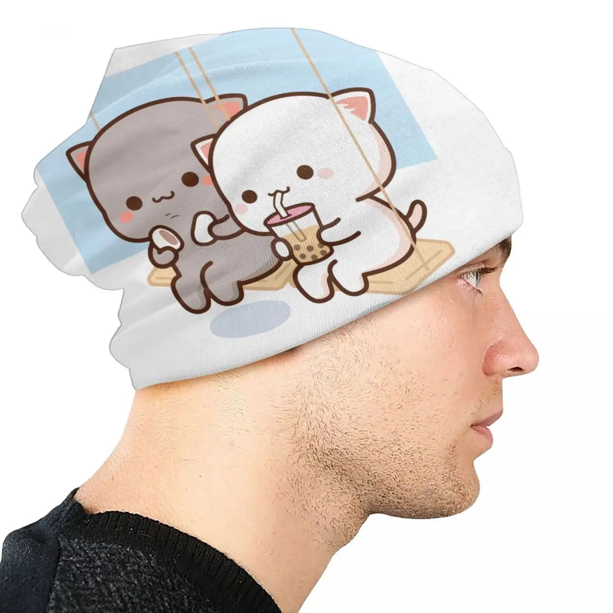 Peach Goma Winter Cap