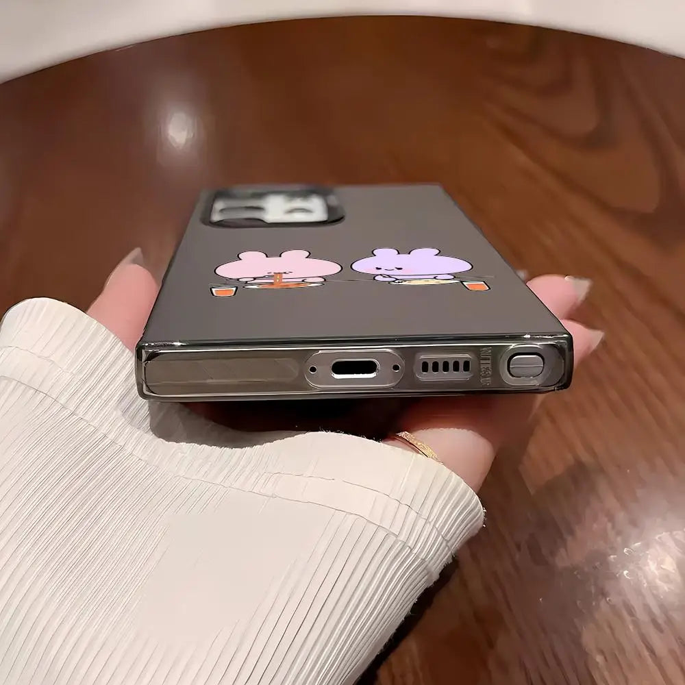 Pinky Purple Samsung Cases