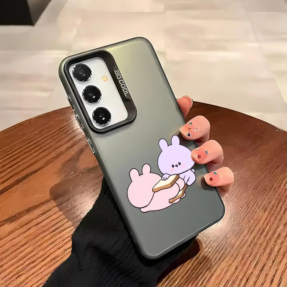 Pinky Purple Samsung Cases