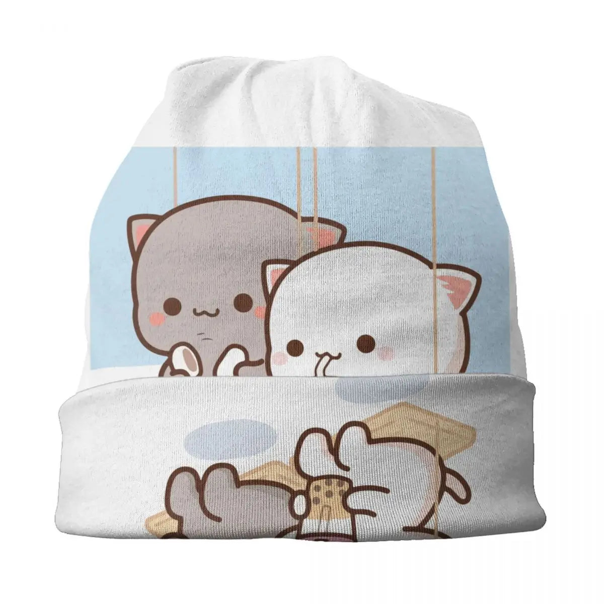 Peach Goma Winter Cap