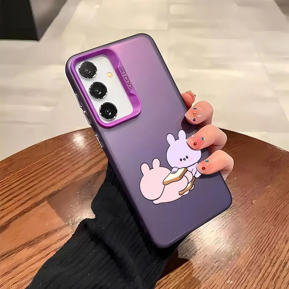 Pinky Purple Samsung Cases