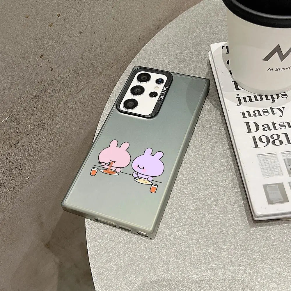 Pinky Purple Samsung Cases