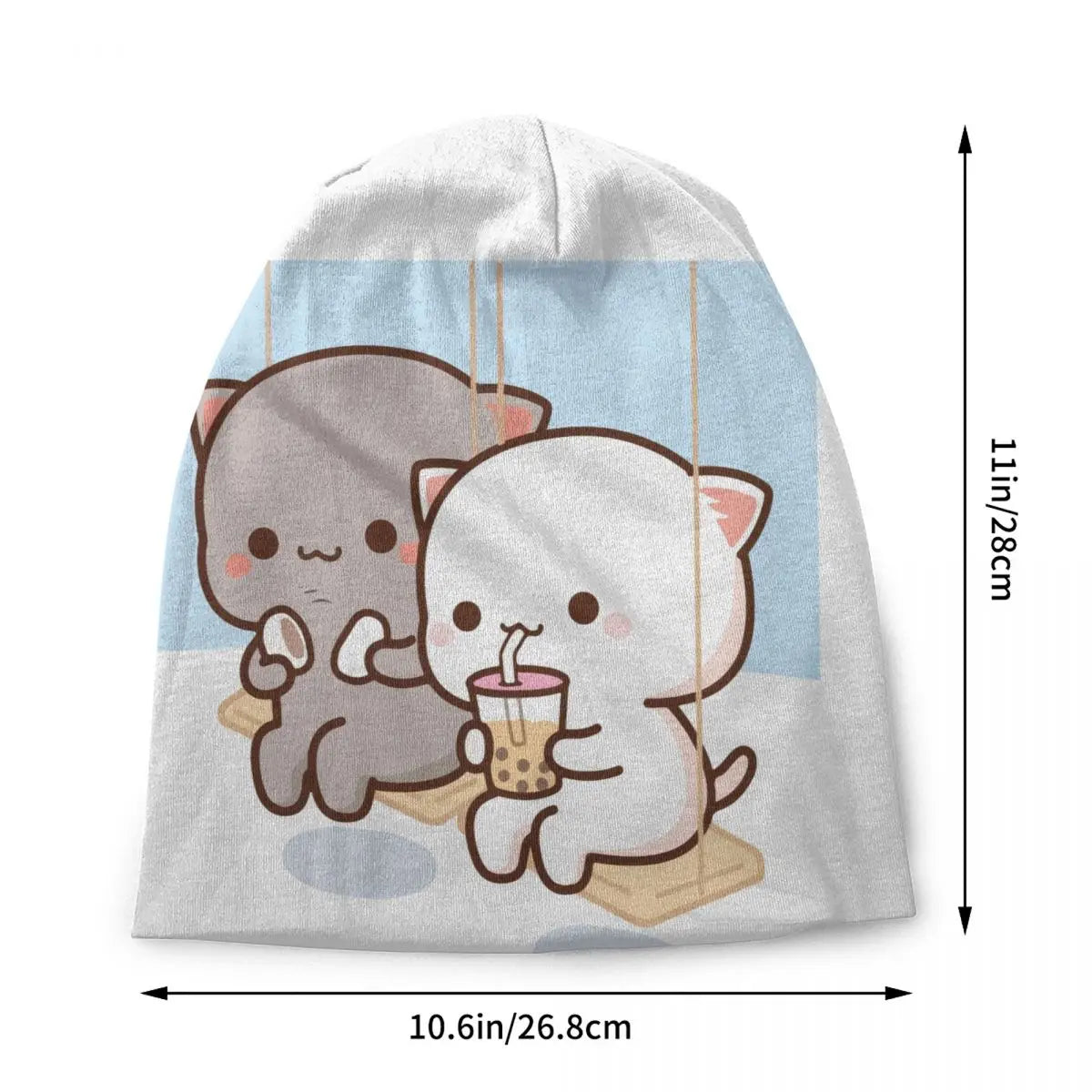 Peach Goma Winter Cap