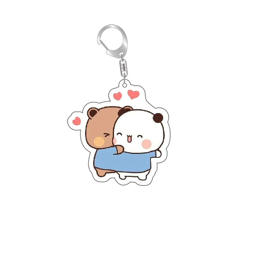 Dudu Bubu - Peach Goma Keychain