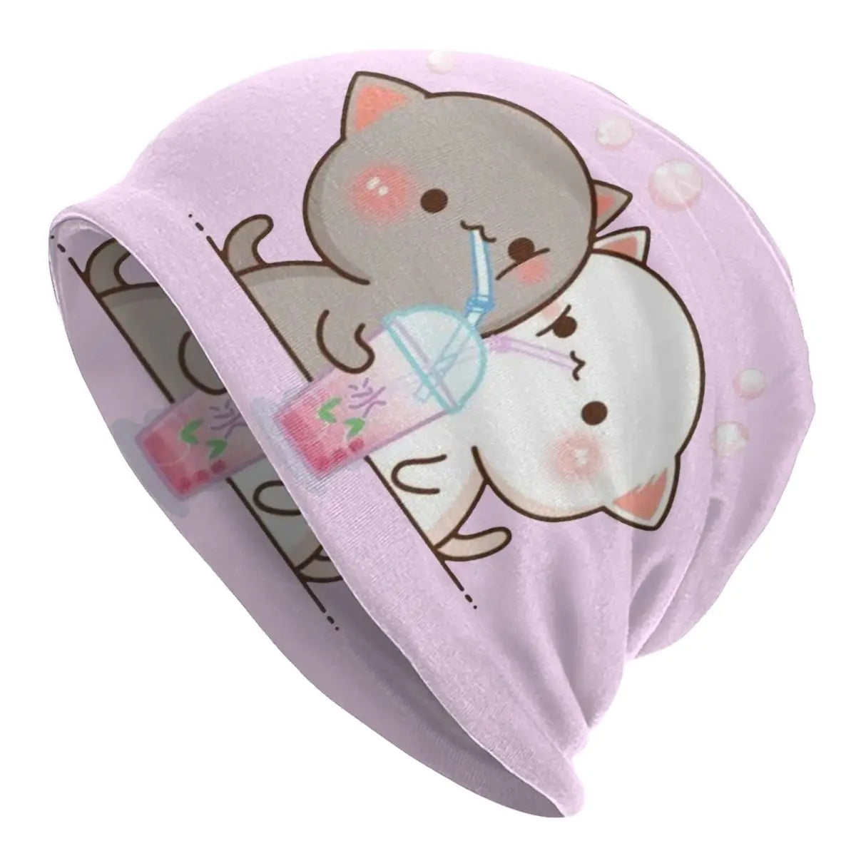 Peach Goma Winter Cap