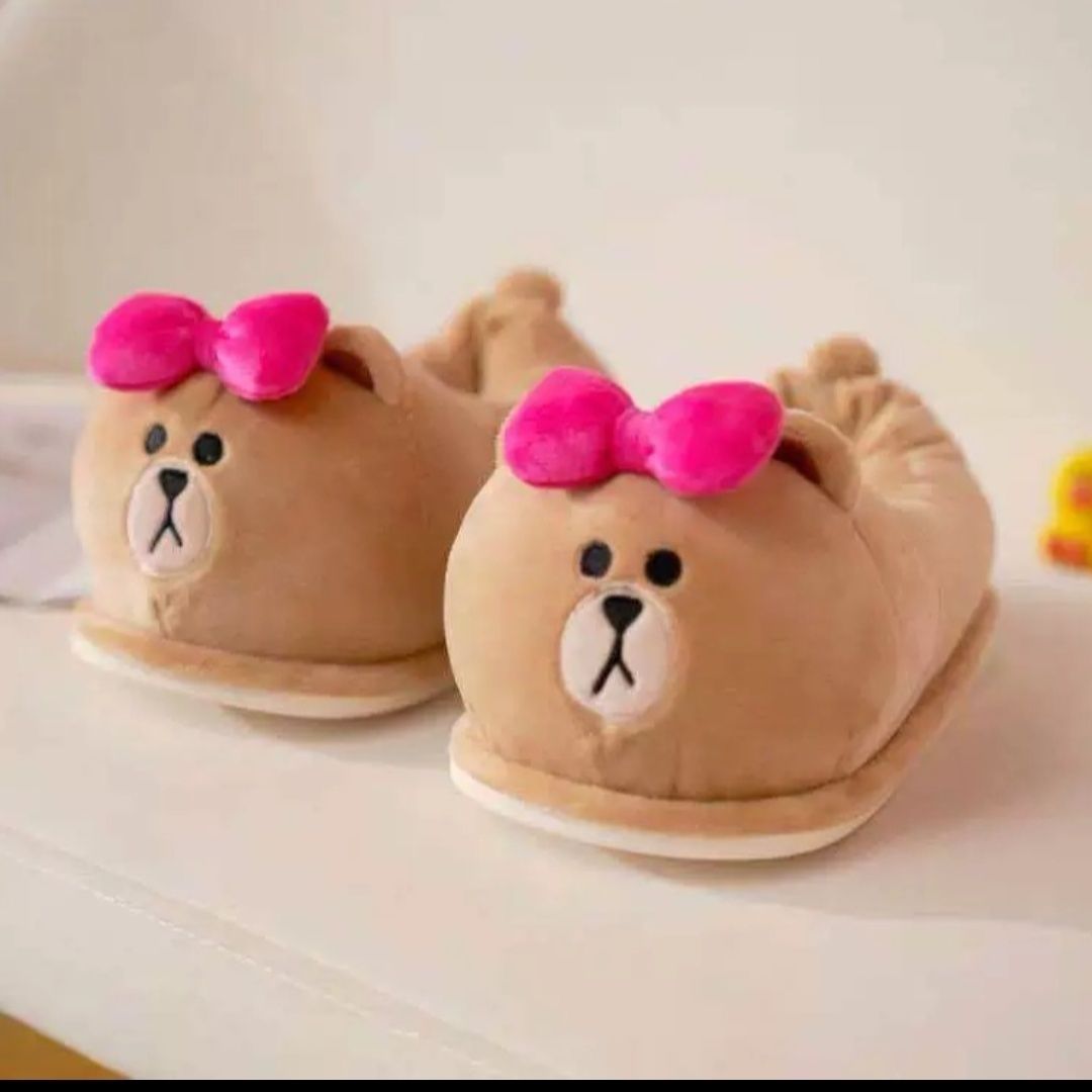 Children Plush Slippers