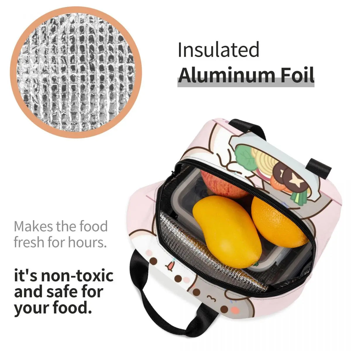 Peach Goma Bag