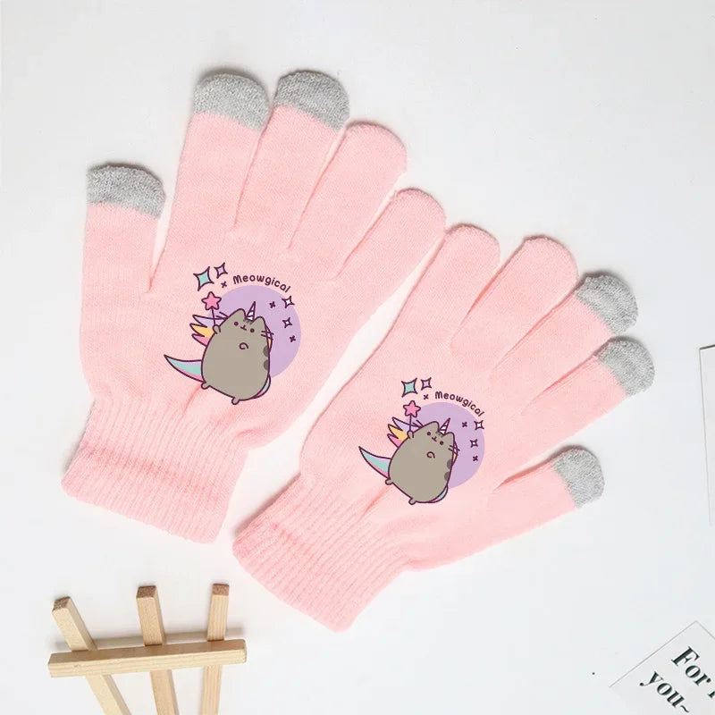 Brown Cat Gloves