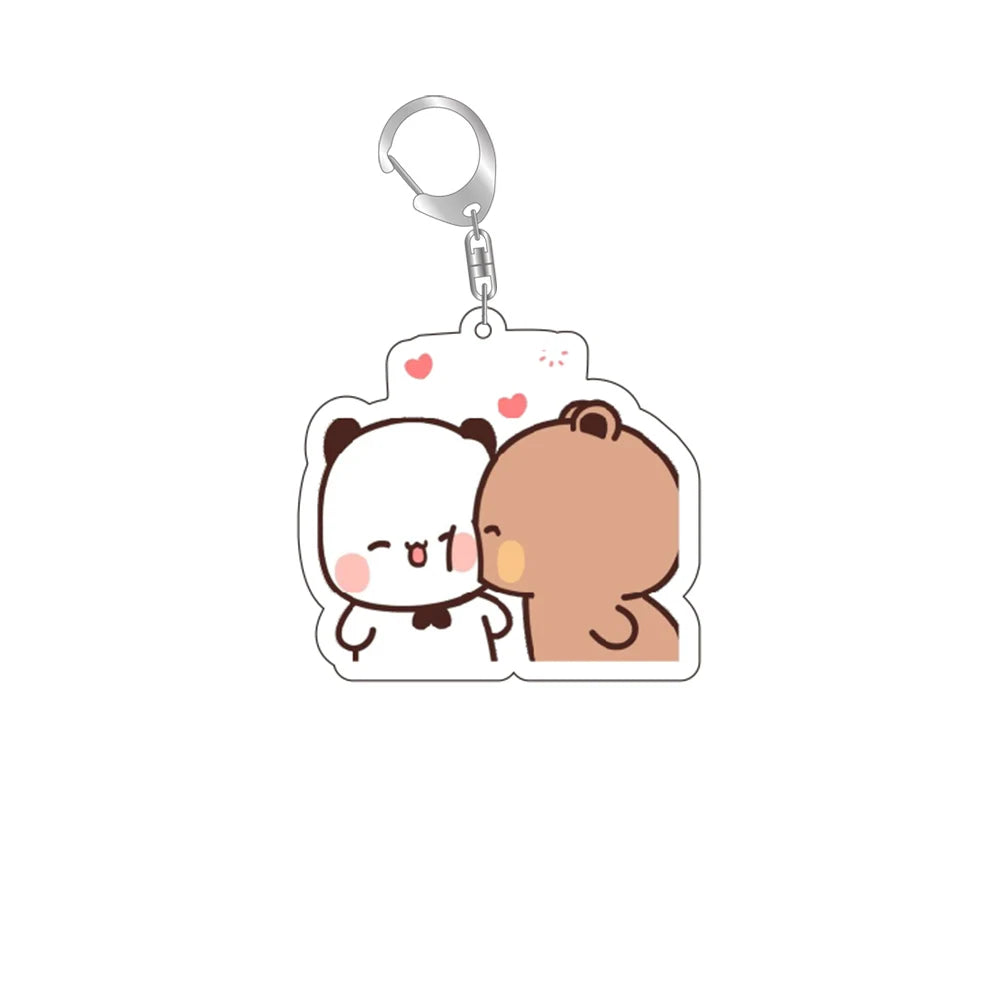 Dudu Bubu - Peach Goma Keychain