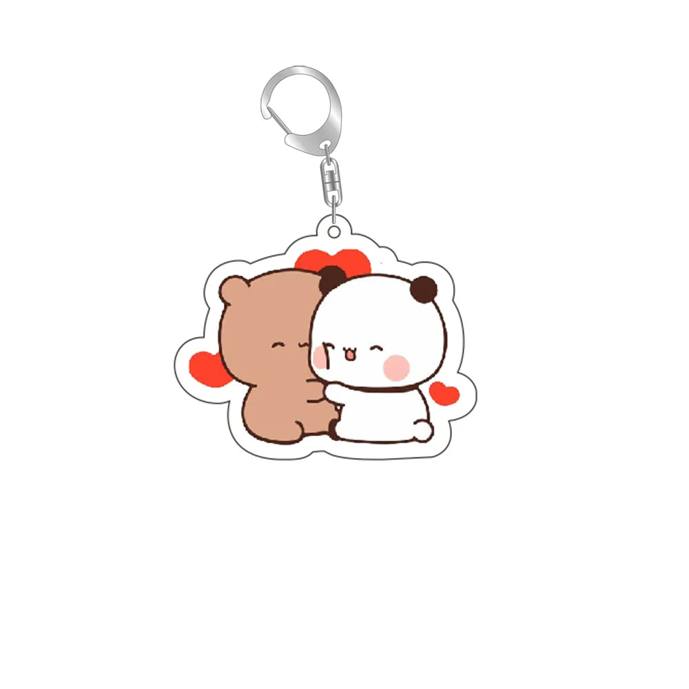 Dudu Bubu - Peach Goma Keychain
