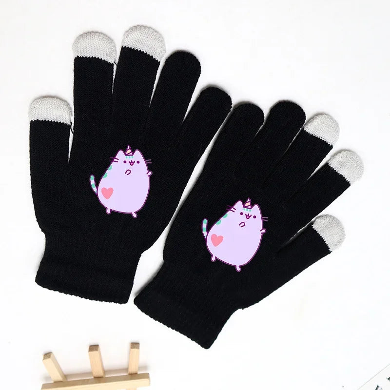 Brown Cat Gloves