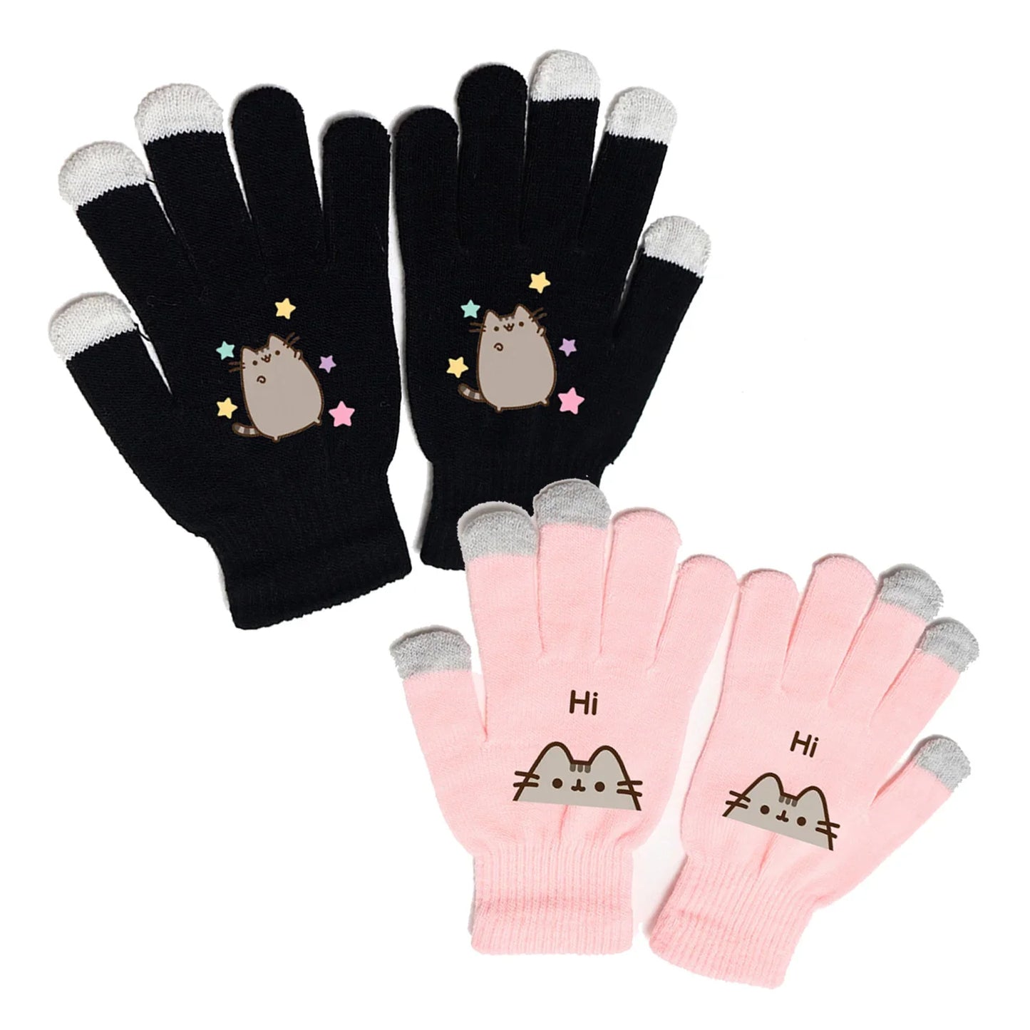 Brown Cat Gloves