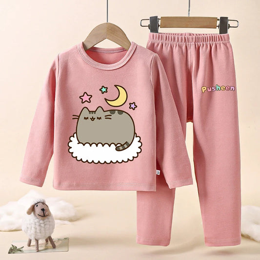 Pusheen Pajamas Winter Kids Set