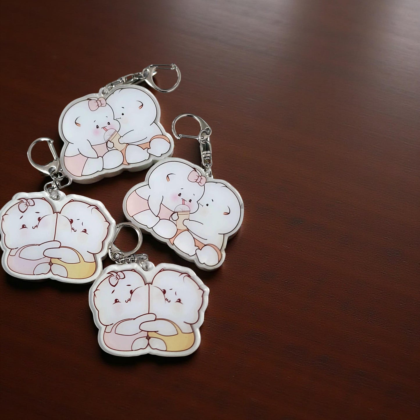2/4 PCS Soso Jojo Keychain