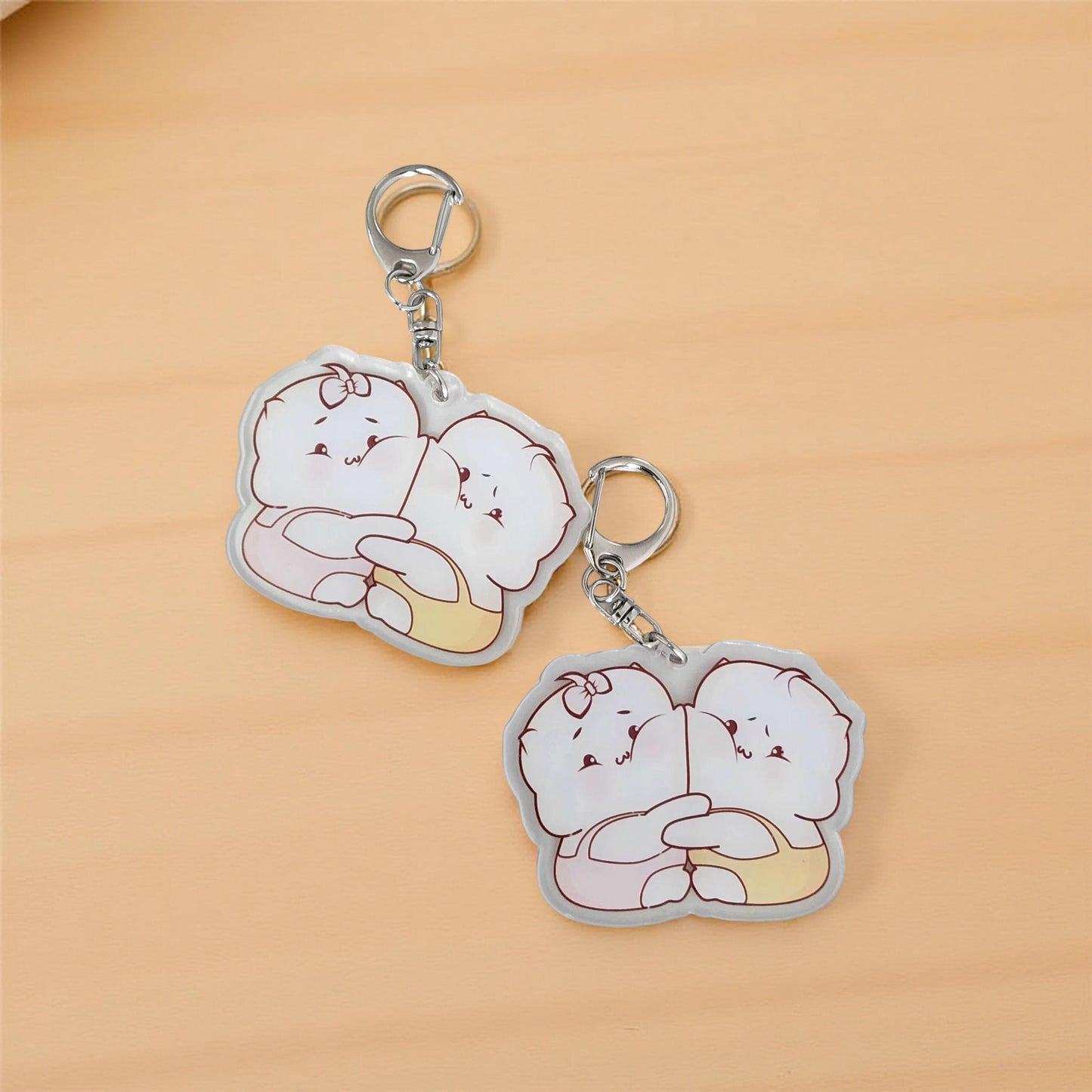 2/4 PCS Soso Jojo Keychain