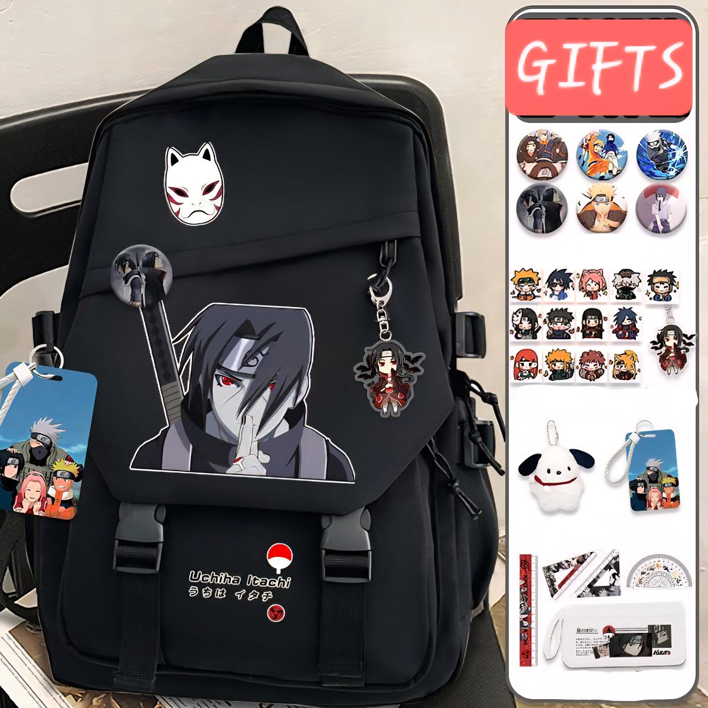 Anime School Backpack + Gifts