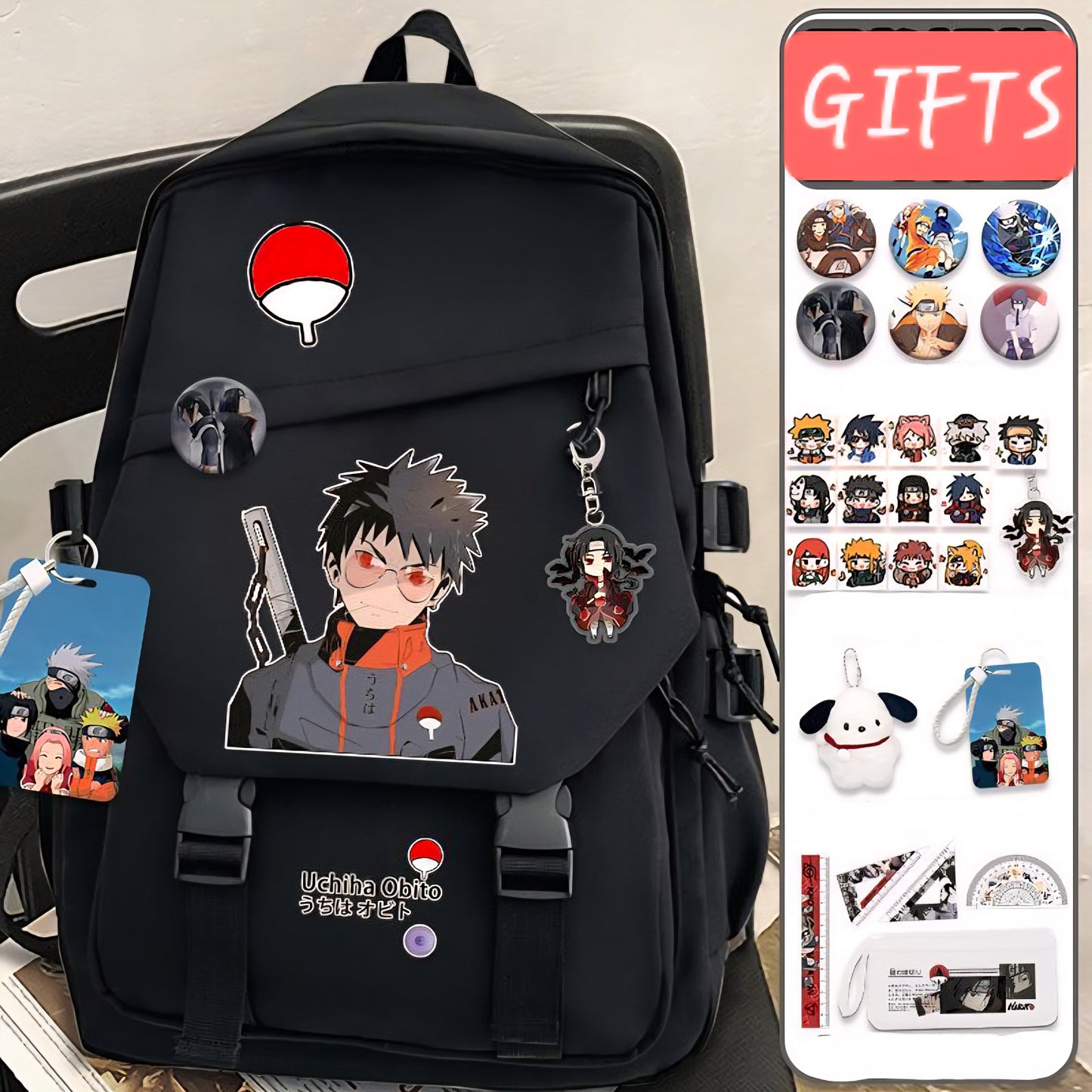 Anime School Backpack + Gifts