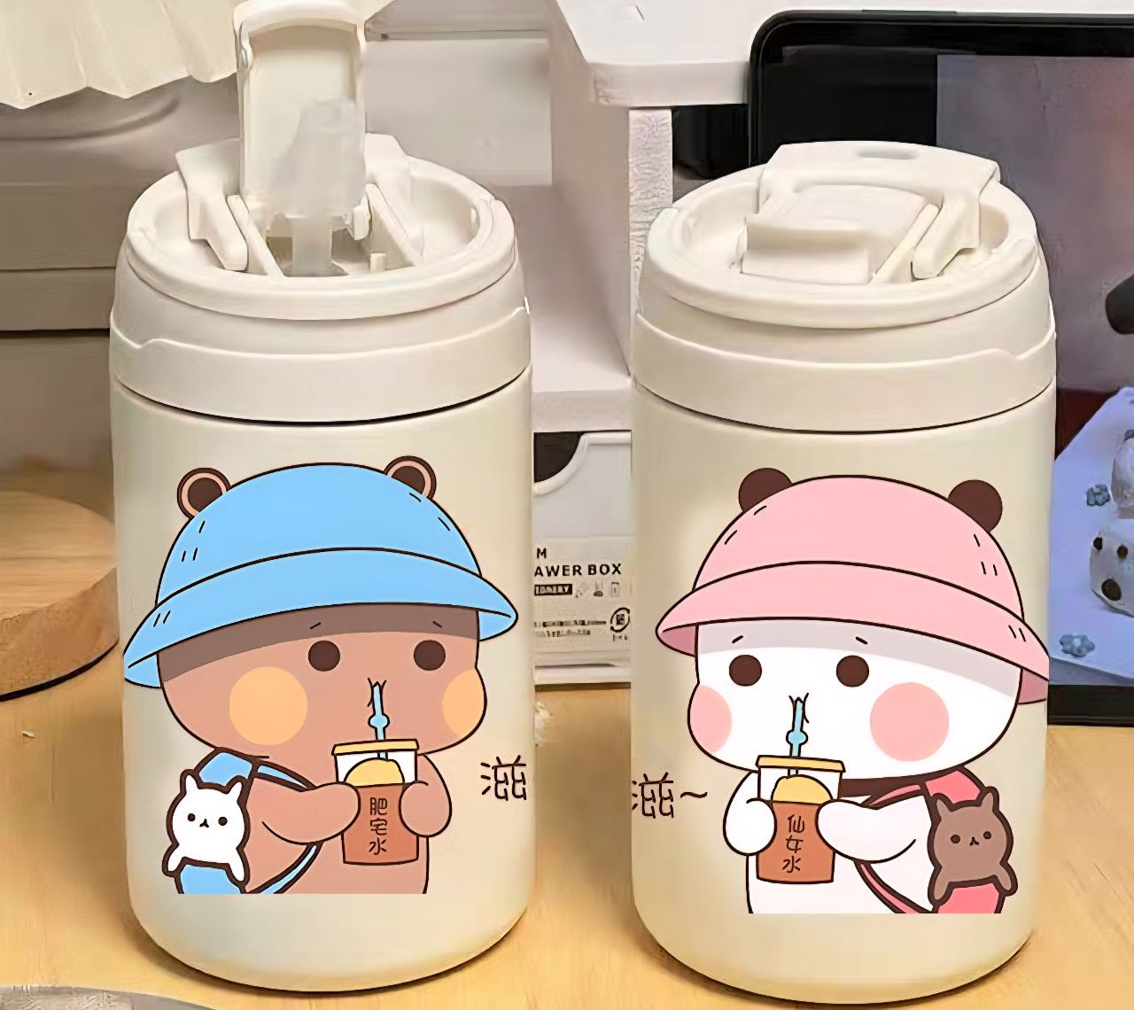 DuduBubu Straw Tumbler