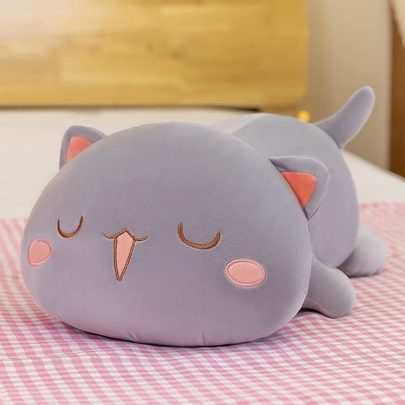 Peach Goma Plushie Pillow