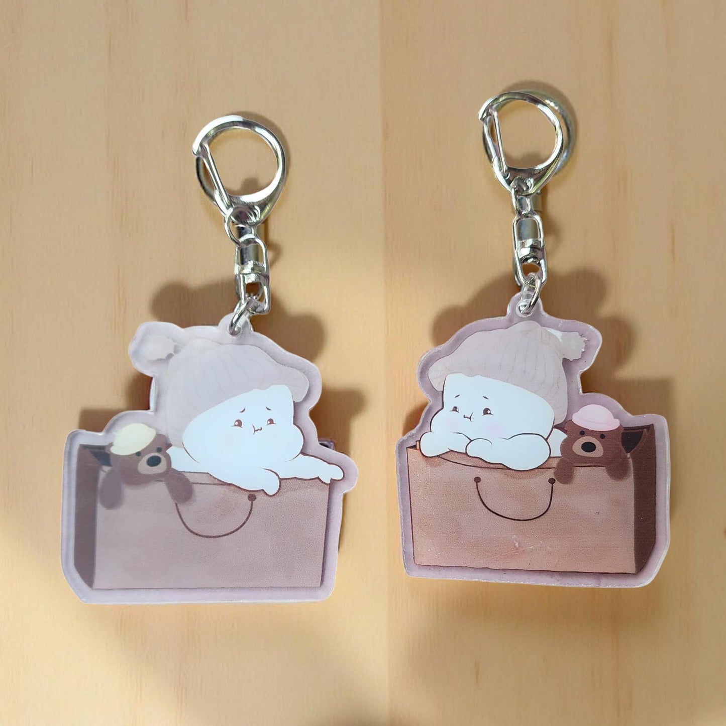 2/4 PCS Soso Jojo Keychain