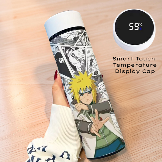 Anime-Inspired Smart Temperature Bottle